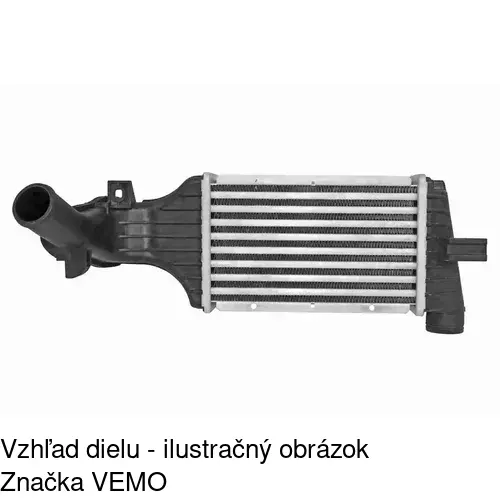 Chladiče vzduchu (Intercoolery) POLCAR 5508J83X - obr. 2