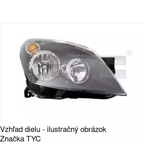 Hlavný reflektor POLCAR 5509095E