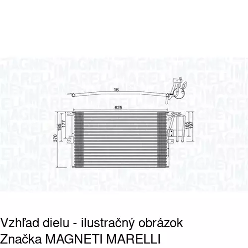 Chladiče klimatizácie POLCAR 5516K8C1 - obr. 1