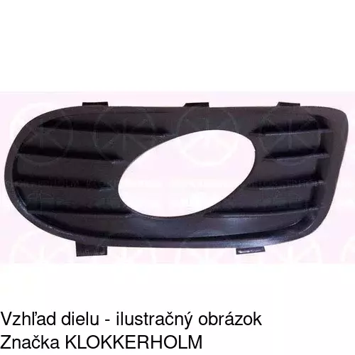 Kryt v nárazníku 551727-4 /POLCAR/ - obr. 1