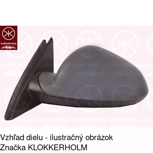 Vonkajšie zrkadlo POLCAR 5520524S - obr. 1