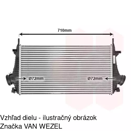 Chladiče vzduchu (Intercoolery) POLCAR 5520J8-1 - obr. 4