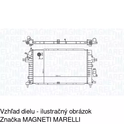 Chladiče vody POLCAR 556108-2 - obr. 1