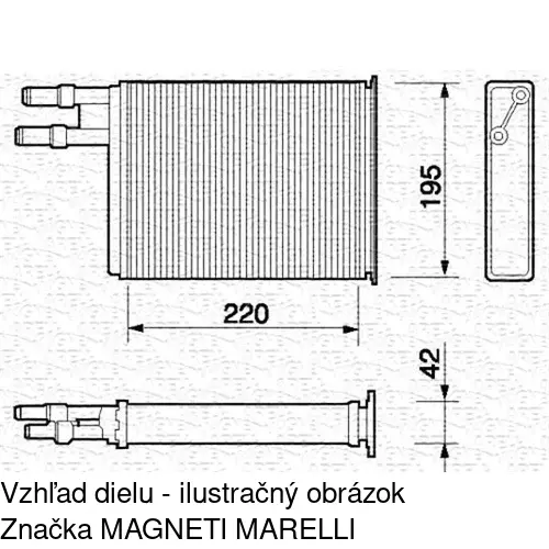 Radiátory 5702N8-1 /POLCAR/