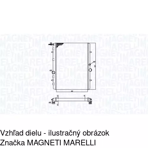 Chladiče vody POLCAR 571008-4 - obr. 5