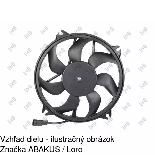 Ventilátory chladičov POLCAR 571023W2 - obr. 2