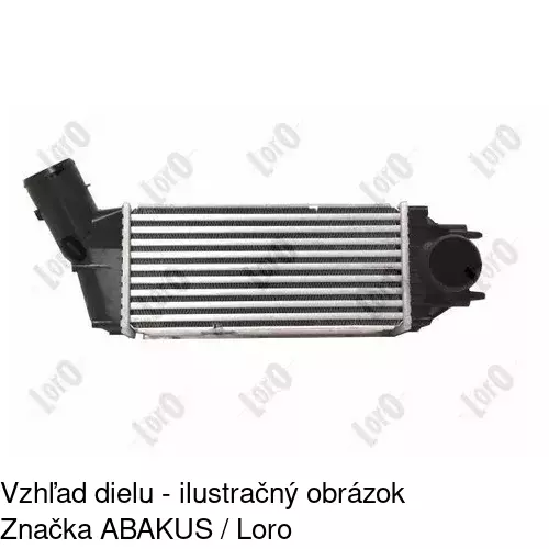 Chladiče vzduchu (Intercoolery) POLCAR 5710J8-2 - obr. 2