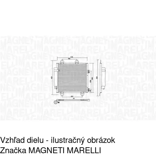 Chladiče klimatizácie POLCAR 5716K81X - obr. 1