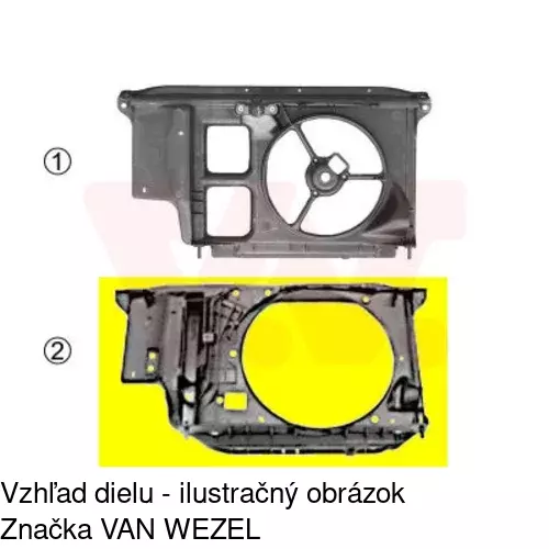 Predné čelo POLCAR 572304-2 - obr. 2