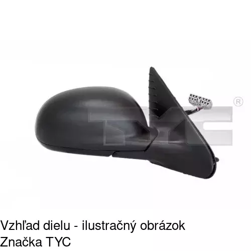 Vonkajšie zrkadlo POLCAR 5746514E