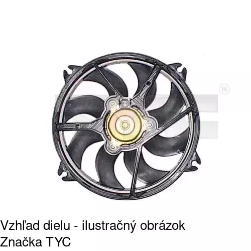 Ventilátory chladičov POLCAR 574723W3 - obr. 1