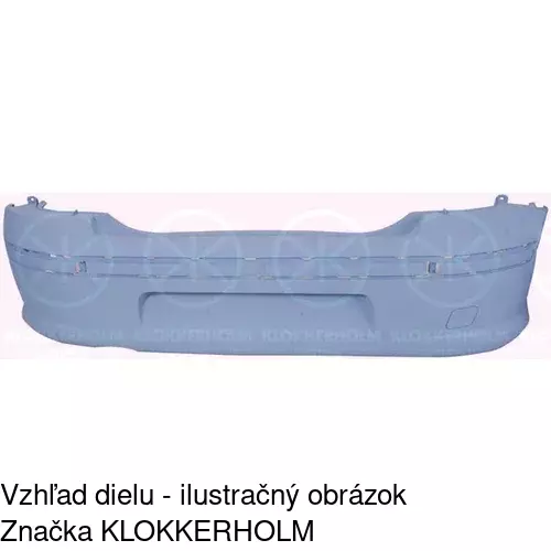 Zadný nárazník POLCAR 574896-J