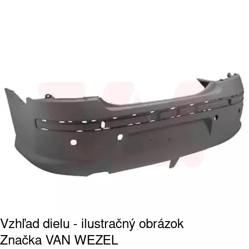 Zadný nárazník POLCAR 5748962J - obr. 1