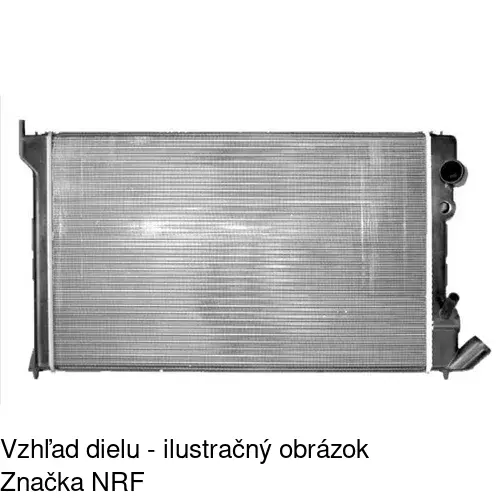 Chladiče vody 576508A4 /POLCAR/