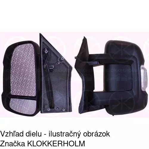 Vonkajšie zrkadlo POLCAR 5770514NM - obr. 1