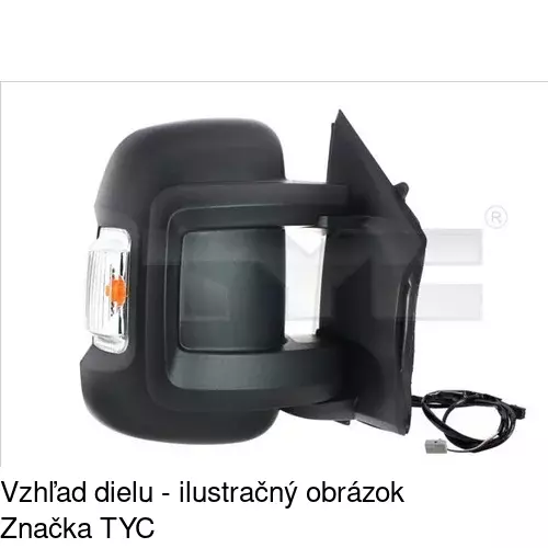 Vonkajšie zrkadlo POLCAR 5770523NM - obr. 1