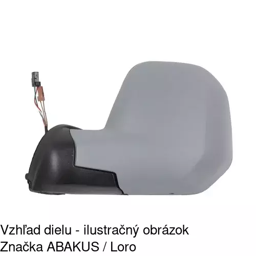 Vonkajšie zrkadlo POLCAR 5792514E - obr. 5