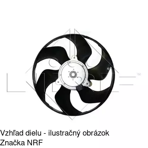 Ventilátory chladičov 600123W1 /POLCAR/ - obr. 2