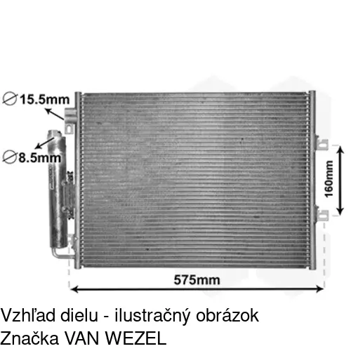 Chladiče klimatizácie POLCAR 6001K8C1S - obr. 3