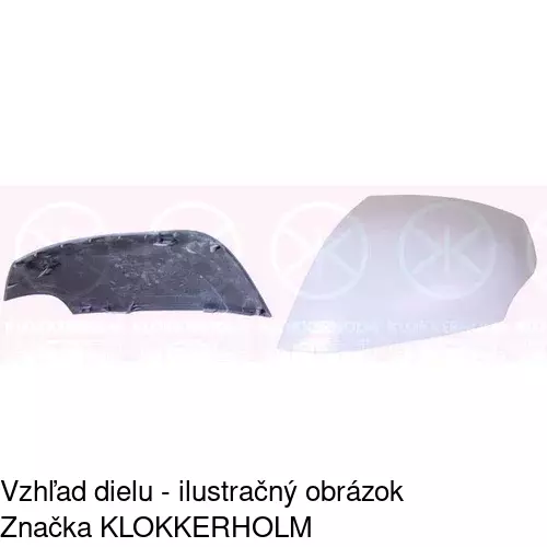 Rám vonkajšieho zrkadla POLCAR 6012542PE - obr. 3