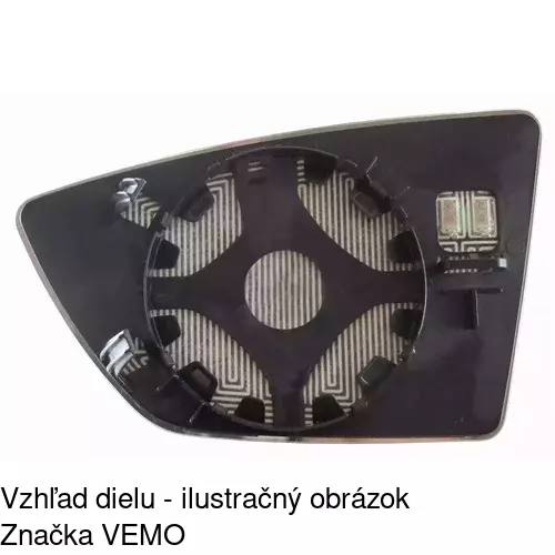 Rám vonkajšieho zrkadla POLCAR 6012552TM - obr. 5