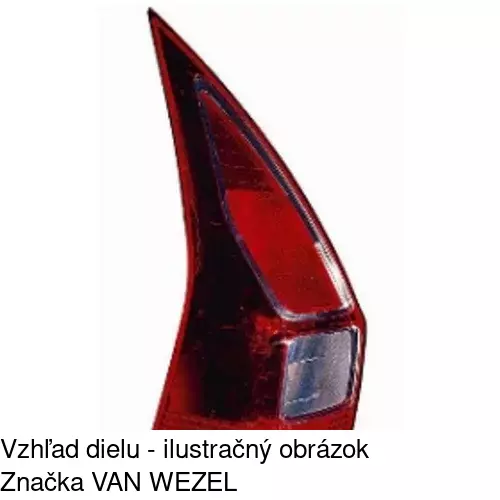 Zadné svetlo POLCAR 6013871H - obr. 2