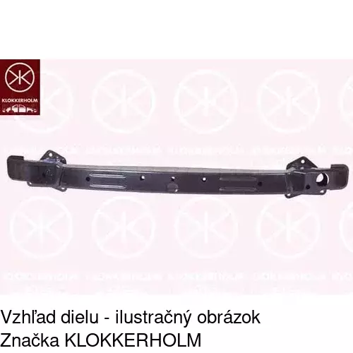 Výstuha nárazníka POLCAR 604207-3