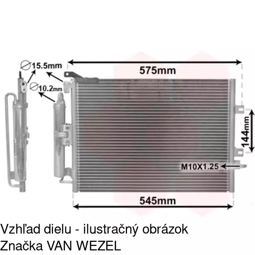 Chladiče klimatizácie POLCAR 6055K8C1S - obr. 3