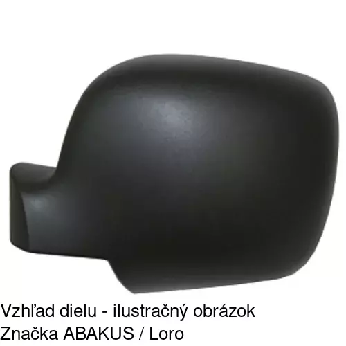 Vonkajšie zrkadlo POLCAR 6062516E - obr. 2