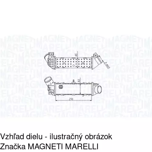 Chladiče vzduchu (Intercoolery) POLCAR 6713J8-1 - obr. 2