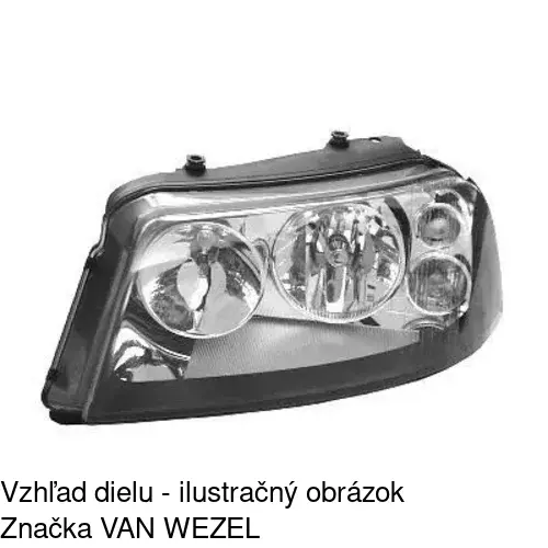 Hlavný reflektor POLCAR 675109-U - obr. 4