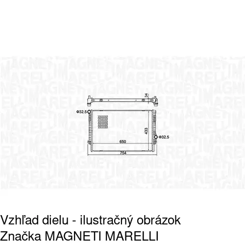 Chladiče vody POLCAR 67C108-1