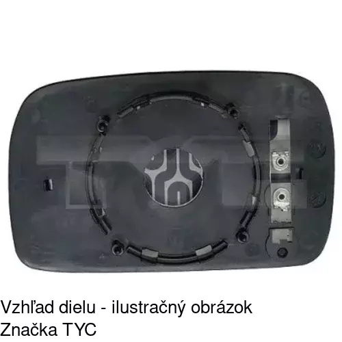 Vonkajšie zrkadlo POLCAR 6913524E - obr. 1