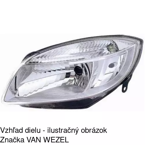 Hlavný reflektor POLCAR 691509-E - obr. 5