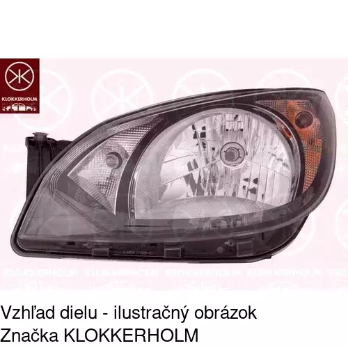 Hlavný reflektor POLCAR 69A110-E