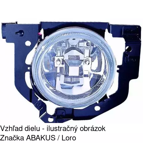Hmlové svetlo - predné POLCAR 742430-E