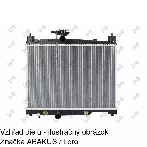 Chladiče vody POLCAR 8103086K