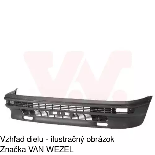 Predný nárazník POLCAR 810907