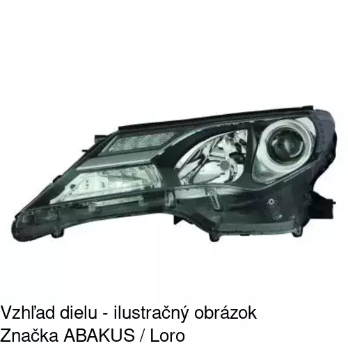 Hlavný reflektor POLCAR 81X2101E - obr. 1