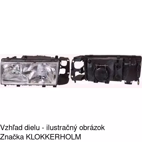 Hlavný reflektor POLCAR 9032091E - obr. 2