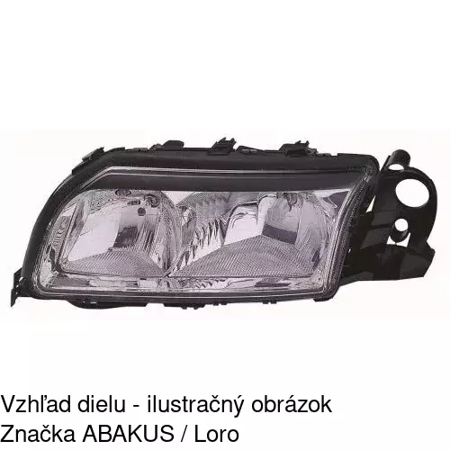 Hlavný reflektor POLCAR 908010-E - obr. 5