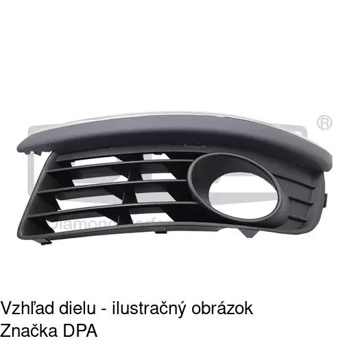 Kryt v nárazníku POLCAR 9514273R