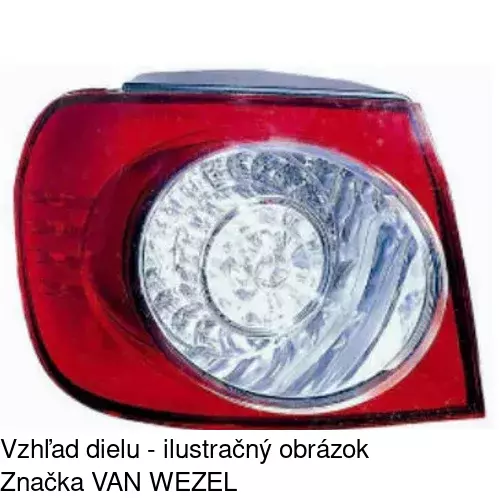 Zadné svetlo POLCAR 951587-V - obr. 3