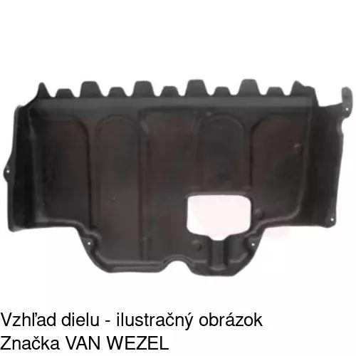 Kryt motora POLCAR 952434-6