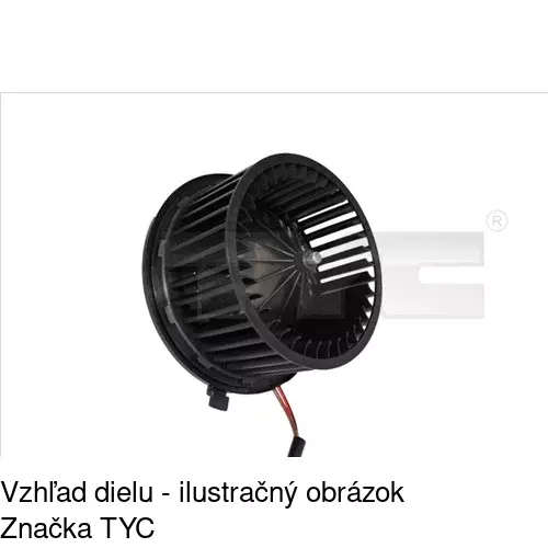 Ventilátory kúrenia POLCAR 9534NU-2