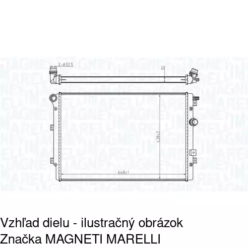 Chladiče vody POLCAR 955208-1 - obr. 2