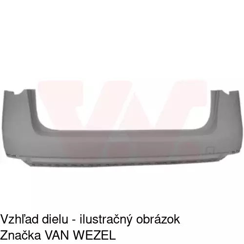 Zadný nárazník 9555962J /POLCAR/ - obr. 1