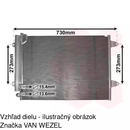 Chladiče klimatizácie POLCAR 9555K8C1S