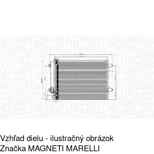 Chladiče klimatizácie POLCAR 9555K8C1S - obr. 3