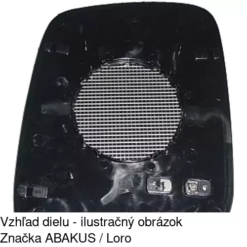 Vonkajšie zrkadlo POLCAR 9566523E - obr. 3